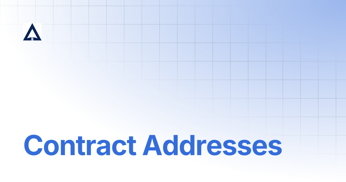 Contract Addresses | LeadFi